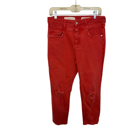 Anthropologie Pilcro The Letterpress Highrise Slim Jeans Tumblr Normcore 31 - Picture 2 of 6
